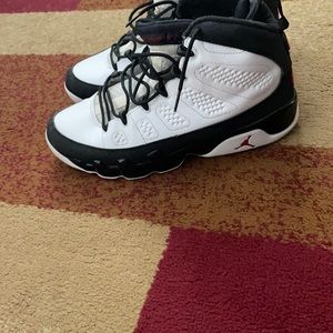 Jordan 9 black and white
